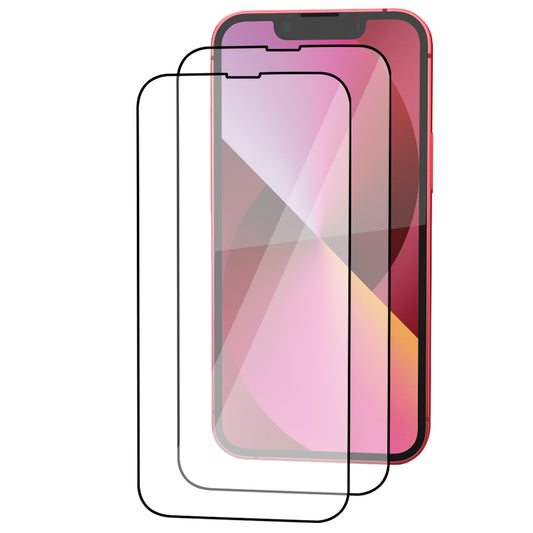 iPhone 13 Mini Tempered Glass Screen Protector [2-Pack] with Easy Alignment Frame – Clear, Premium by SwiftShield