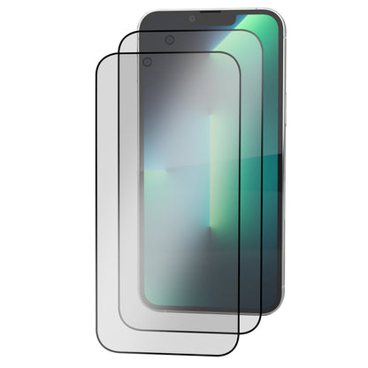 iPhone 13 Pro Max Tempered Glass Screen Protector [2-Pack] with Easy Alignment Frame – Matte Anti-Glare, Premium by SwiftShield