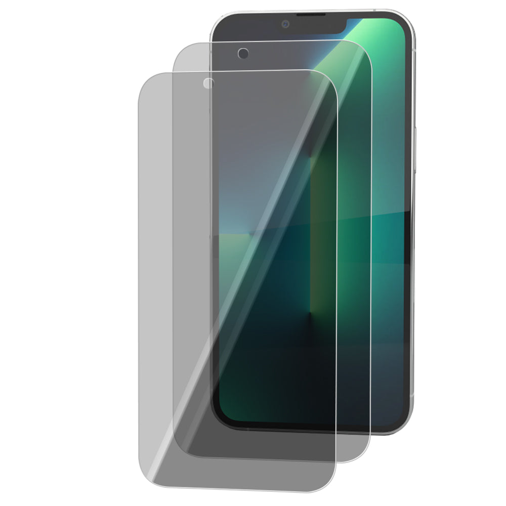 iPhone 13 Pro Max Tempered Glass Screen Protector [2-Pack] with Easy Alignment Frame – Privacy, Premium by SwiftShield