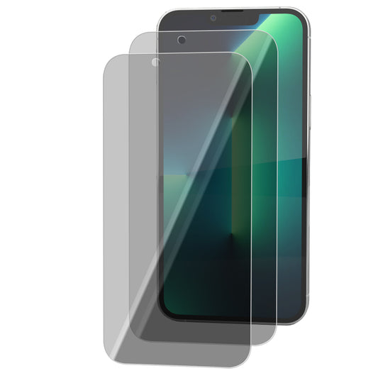 iPhone 13 Pro Max Tempered Glass Screen Protector [2-Pack] with Easy Alignment Frame – Privacy, Premium by SwiftShield