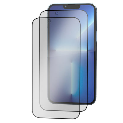 iPhone 13 Pro Tempered Glass Screen Protector [2-Pack] with Easy Alignment Frame – Matte Anti-Glare, Premium by SwiftShield
