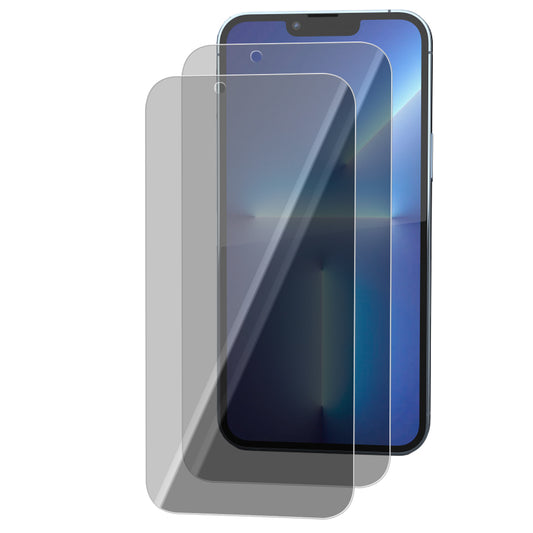 iPhone 13 Pro Tempered Glass Screen Protector [2-Pack] with Easy Alignment Frame – Privacy, Premium by SwiftShield
