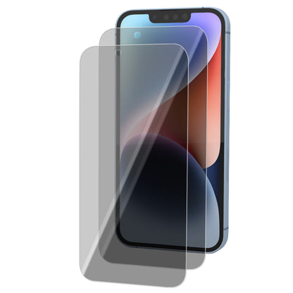 iPhone 14 Tempered Glass Screen Protector [2-Pack] with Easy Alignment Frame – Privacy, Premium by SwiftShield