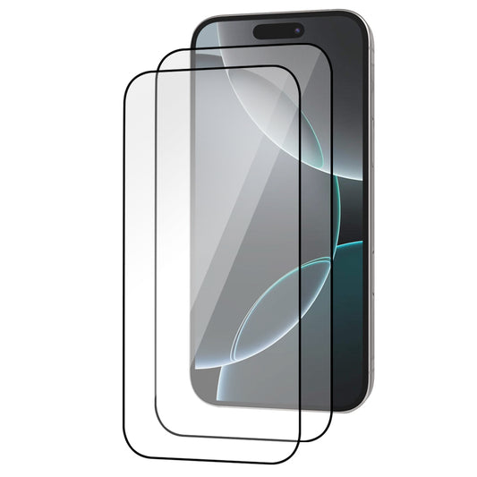 iPhone 16 Pro Max Tempered Glass Screen Protector [2-Pack] with Easy Alignment Frame – Clear, Premium by SwiftShield