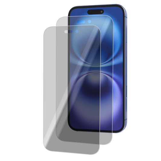 iPhone 16 Tempered Glass Screen Protector [2-Pack] with Easy Alignment Frame – Privacy, Premium by SwiftShield