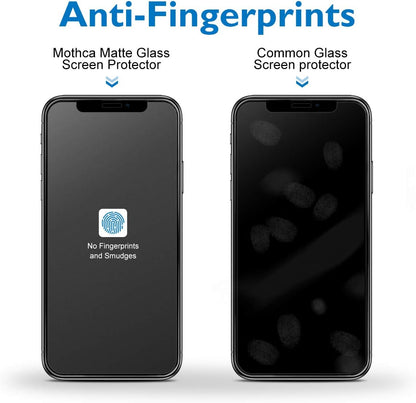 iPhone XR Tempered Glass Screen Protector [2-Pack] with Easy Alignment Frame – Matte Anti-Glare, Premium by SwiftShield