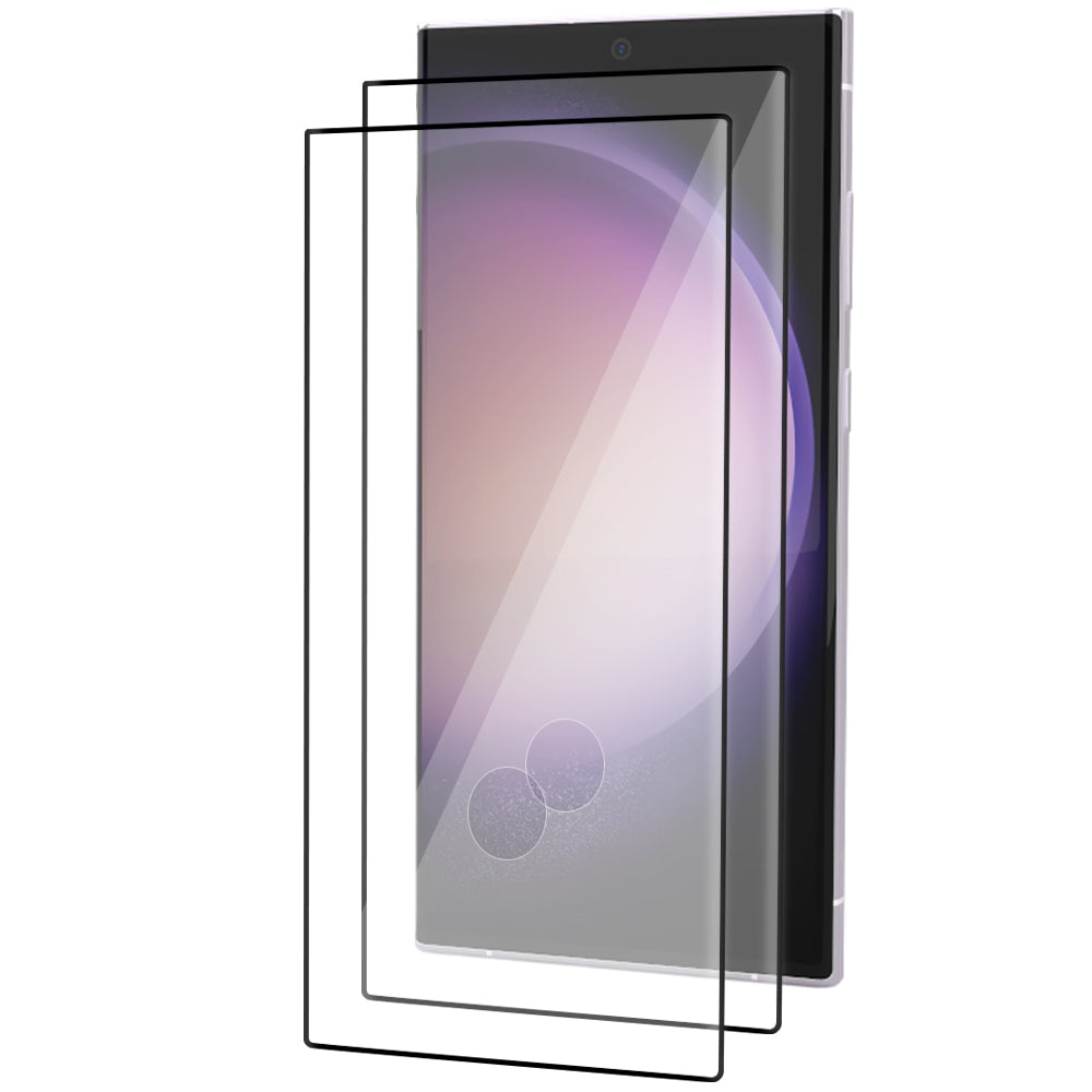 Samsung Galaxy S23 Ultra Tempered Glass Screen Protector [2-Pack] with Easy Alignment Frame – Clear, Premium by SwiftShield