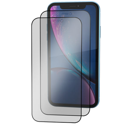 iPhone XR Tempered Glass Screen Protector [2-Pack] with Easy Alignment Frame – Matte Anti-Glare, Premium by SwiftShield