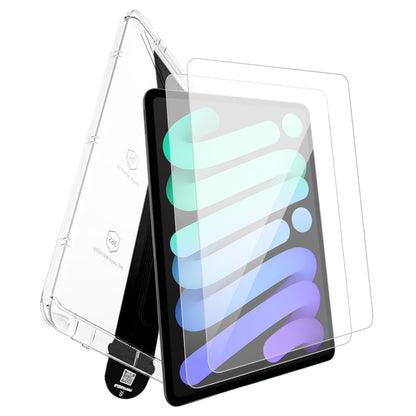 iPad Air 10.9" Tempered Glass Screen Protector [2-Pack] with Easy Alignment Frame – Clear, Premium by SwiftShield
